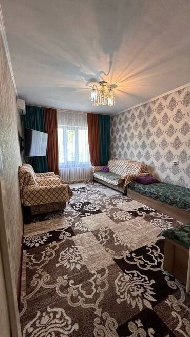 квартиры в районе кудайберген: 2 бөлмө, 48 кв. м, 105-серия, 3 кабат, Косметикалык ремонт