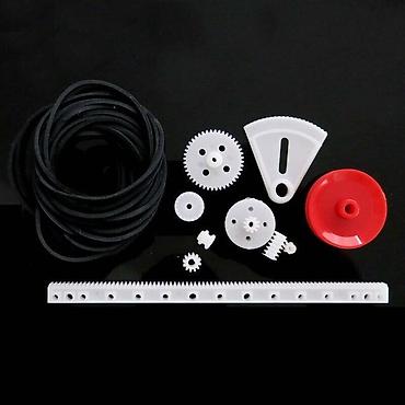 Digər alət dəstləri: 81 Hissə Plastik Dişli Dəsti – Məhsul təsviri: Plastik dişli, dişli — 4