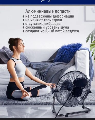 Воздуходувка: Вентилятор Напольный, Лопастной — 9