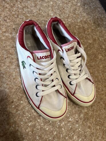 Другая женская обувь: Кеды Lacoste оригинал б/у размер 37,5 женские