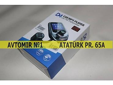 a43: Fm modulyator a43 🚙🚒 ünvana və bölgələrə ödənişli çatdırılma 💳birkart — 1