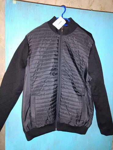 дутая зимняя куртка: Куртка 2XL (EU 44), цвет - Черный