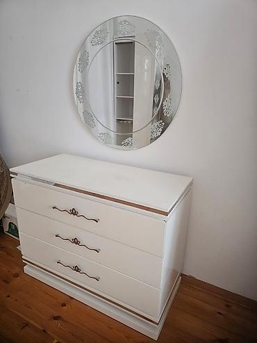 divar asilqan: Ağ rəngdə yataq otağı mebel dəsti Cox ucuz qiymete qoyulmasina sebeb — 3