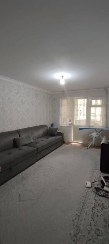 дом квартира ош: 3 бөлмө, 58 кв. м, 104-серия, 2 кабат, Евроремонт