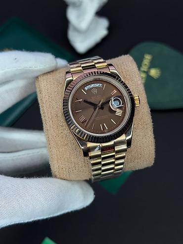 gun eynəyi: Rolex Day-Date tərzində lüks qol saatı - Korpus və qolbaq: iki rəngli — 7