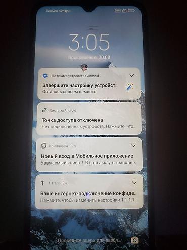 note 2: Redmi, Redmi 9C, Б/у, 64 ГБ, цвет - Черный, 2 SIM — 1