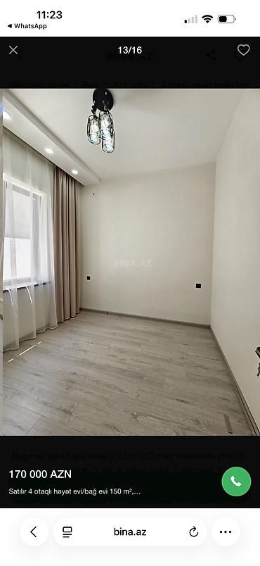аренда дач в баку: Бузовна, 200 м², 4 комнаты, С бассейном, Артезианский колодец, Интернет, Телефон — 5