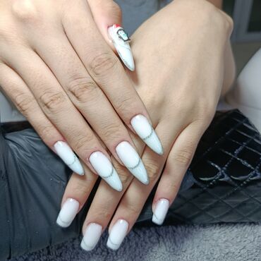 Маникюр, педикюр: Наращивание ногтей, Дизайн, Донаращивание ногтей, Маникюр, Требуются модели, Одноразовые расходные материалы — 14