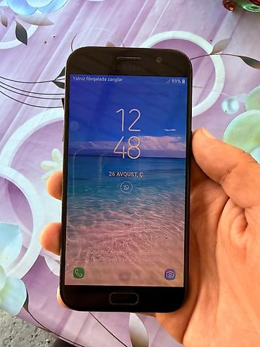 telefon alış satış: Samsung Galaxy A5 2017, 32 GB, rəng - Qara, İki sim kartlı, Sensor, Barmaq izi — 9