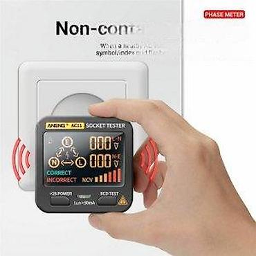 Multimetri: ANENG AC11 – digitalni tester utičnica - Višenamenski tester za brzu — 23
