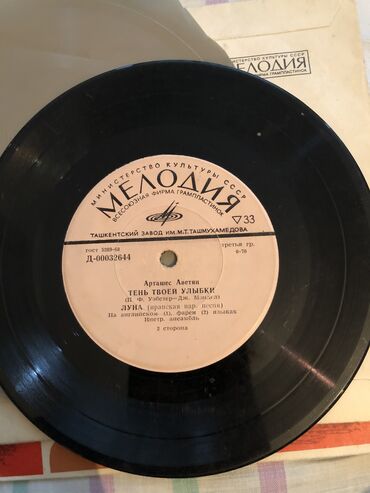 Виниловые пластинки: Грампластинки 33 — 12