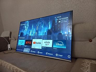 Zimmer böyük ekran 4k 55 düym təcili satılır