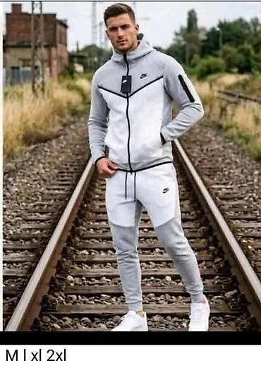 casio: Muški komplet trenerke gornji deo i donji deo,sportski kroj NIKE. - — 1