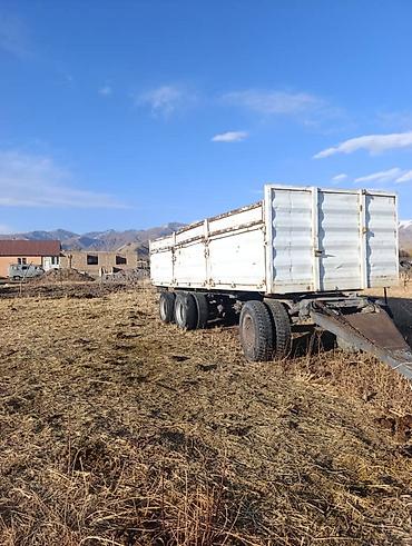 Прицеп сельскохозяйственный, трехосный (2 оси сдвоенные сзади + 1