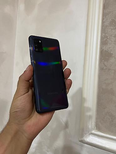 samsung telifon: Samsung Galaxy A31, 64 GB, rəng - Mavi, Sensor — 7