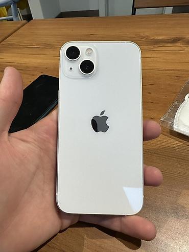 baku electronics sire ceken: IPhone 13, 128 GB, Ağ, Face ID — 1