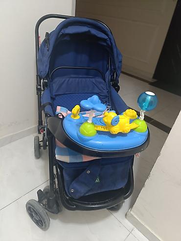 Uşaq arabaları: Klassik gəzinti arabası, Mothercare, İşlənmiş, Cins: Oğlan, Yaş: 6-12 ay, Ünvandan götürmə, Ödənişli çatdırılma — 2