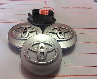 Gume i felne: ČEPOVI POKLOPCI ZA FELNE TOYOTA 3D 64 MM / 58 MM - SIVI | ORIGINALNI — 2