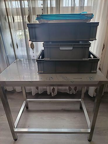 corek bisiren soba: Peç və çörəkbişirmə avadanlığı dəsti.Heç vaxt istifadə olunmayıb. - — 7