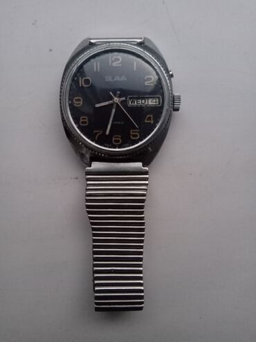 Наручные часы: Наручные мужские механические часы Слава сделано в СССР 1980 года, 26