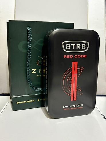 Ətriyyat: STR8 Red Code Eau de Toilette – 100 ml - Kişilər üçün oduncaqlı — 1
