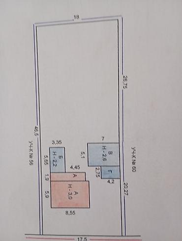 Продажа домов: 3 комнаты, 80 м², 8 соток, Бишкек, Собственник — 3