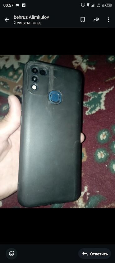 редми нот 14 с: Infinix Hot 11 Play, Б/у, 64 ГБ, цвет - Синий, 2 SIM