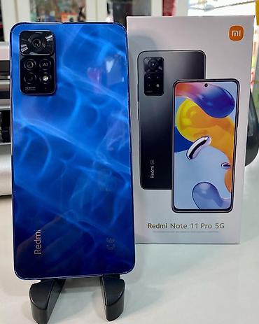 note 12: Redmi Note 11 Pro, 128 GB, rəng - Mavi, Barmaq izi — 1