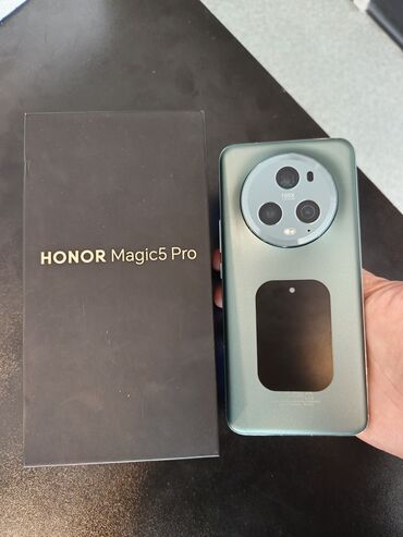 Honor: Honor Magic 5 Pro, 512 GB, rəng - Yaşıl, Barmaq izi