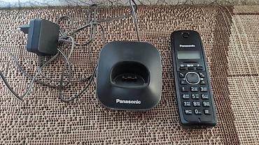 40 azn telefonlar: Stasionar telefon Panasonic, Simsiz, İşlənmiş, Ünvandan götürmə — 2