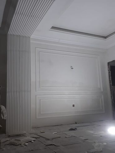 Tavan işləri: Materyal daxil 4m gips kant Interyer üçün dekorativ suvaq və — 3
