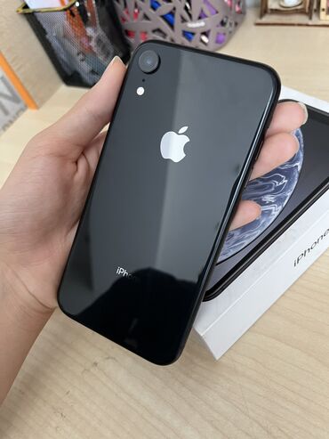 айфон xr цена в бишкекебу: IPhone Xr, Колдонулган, 64 ГБ, Кара, Каптама, Куту, 81 %