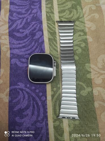 samsung saat qiymetleri: Б/у, Смарт часы, Apple, Аnti-lost, цвет - Серый