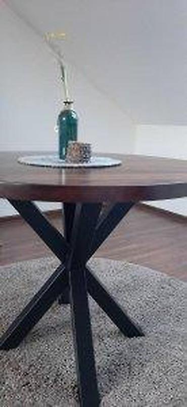 Stilski trpezarijski stolovi: OKRUGLI TRPEZARIJSKI STO FI100 BUKVA | Kontakt telefon 06******** — 5