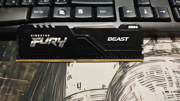 купить оперативную память бишкек: Оперативная память, Б/у, Kingston Fury, 16 ГБ, DDR4, 3200 МГц, Для ПК