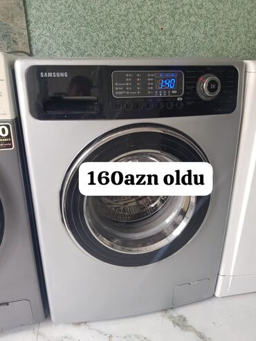 Paltaryuyan maşınlar: Paltaryuyan maşın Samsung, 6 kq, İşlənmiş, Avtomat, Qurutma var, Ünvandan götürmə, Ödənişli çatdırılma