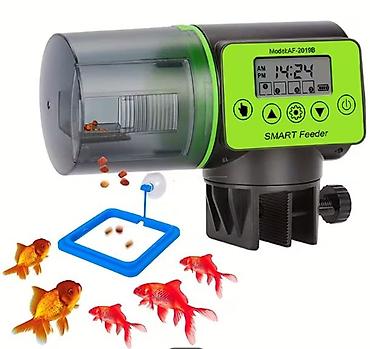ptice u kavezu: Automatska hranilica za akvarijumske ribe – SMART Feeder AF-2019B - — 4
