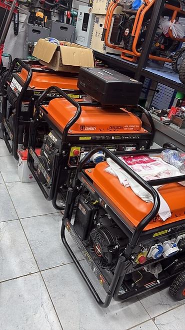 Генераторы: Генератор DECO DGR-6500K Основные характеристики: - Напряжение: 220 — 23