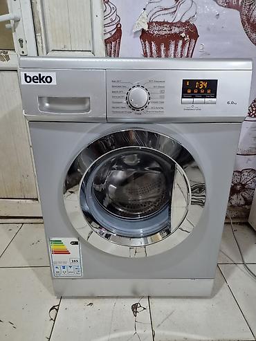 Paltaryuyan maşın Beko, 6 kq, İşlənmiş, Avtomat, Qurutma var, Pulsuz çatdırılma, Ödənişli çatdırılma lalafo.az -da Paltaryuyan maşın Beko, 6 kq, İşlənmiş, Avtomat, Qurutma var, Pulsuz çatdırılma, Ödənişli çatdırılma