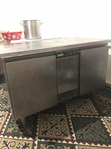 Оборудование для бизнеса: Холодильный стол Zanussi из нержавеющей стали для профессиональной — 2