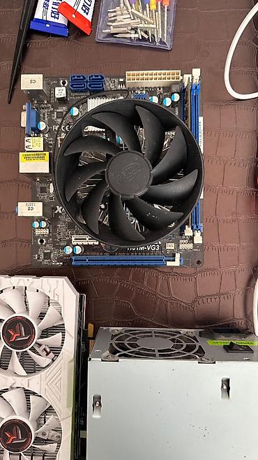 Набор комплектующих для ПК: - Материнская плата ASRock H61M-VG3