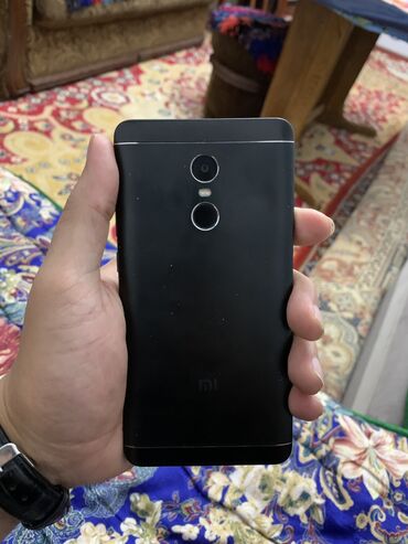 телефон ретро: Xiaomi, Redmi Note 4, Б/у, 32 ГБ, цвет - Черный