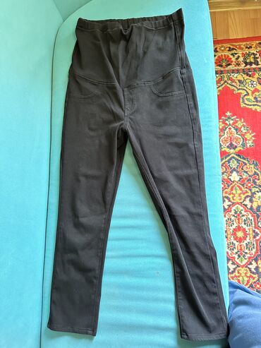 брюки с начесом: Штаны для беременных uniglo. Оригинал. Удобные, с регулируемым поясом