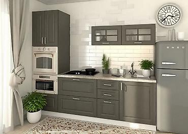 silver kitchen: Кухонный набор на заказ, ЛДСП, До 7 дней, Бесплатная доставка, Дизайн, проект, Установка, сборка, Гарантия — 5