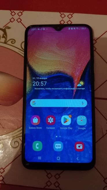 telefon qələmi: Samsung A10e, 4 GB, rəng - Göy