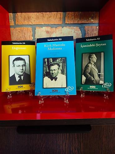 mantolar: 3lü Kitab seti Sabahattin Ali : 1. Kürk Mantolu Madonna 2. Değirmen 3 — 1