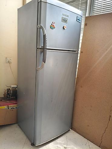 soyducu beko: Beko iki qapılı soyuducu - Rəng: metalik gümüş - Üst kamera — 1