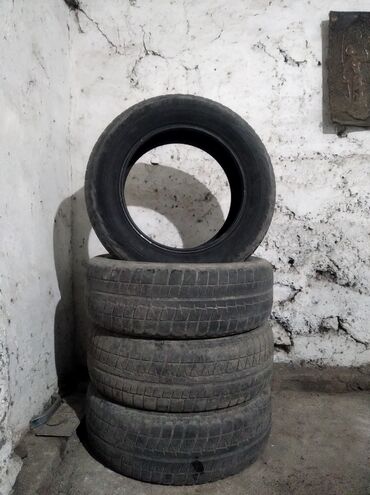 диски и шины одиссей: Шины 215 / 60 / R 16, Всесезонная, Б/у, Bridgestone