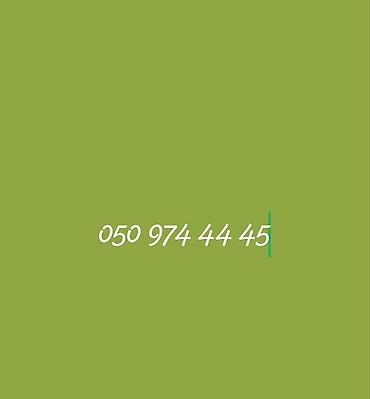 Nömrə: ( 050 ) ( 9744445 ), İşlənmiş lalafo.az -da Nömrə: ( 050 ) ( 9744445 ), İşlənmiş
