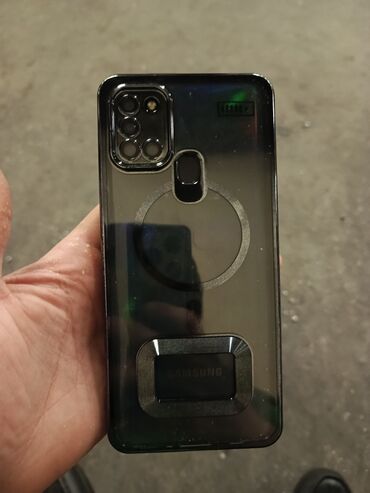 sahil usta telefon: Samsung Galaxy A21S, 32 GB, rəng - Göy, İki sim kartlı, Face ID, Barmaq izi